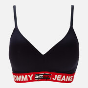 Tommy Hilfiger Women's Organic Recycled Triangle Bralette - Desert Sky