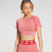 MP Women's Curve Crop Short Sleeve T-Shirt - Danger