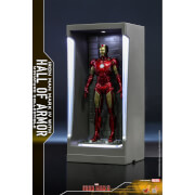 Hot Toys Marvel Miniature Figure: Iron Man 3 - Iron Man Mark 4 (with Hall of Armor)