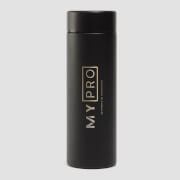 MYPRO liela izmēra metāla ūdens pudele — Melna — 750ml