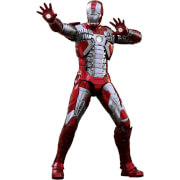 Hot Toys Iron Man 2 Movie Masterpiece Series Diecast Action Figure 1/6 Iron Man Mark V 32 cm