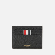 Thom Browne Unisex Card Holder with Note Compartment - Black