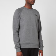 The North Face Men's Raglan Redbox Sweatshirt - TNF Medium Grey Heather
