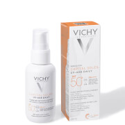 VICHY Capital Soleil UV Age Daily SPF 50+ Invisible Sun Cream with Niacinamide 40ml 