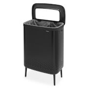 Brabantia Bo Laundry Bin Hi - 2x45 L - Matt Black