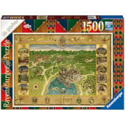 Harry Potter Hogwarts Map Jigsaw Puzzle (1500 Pieces)