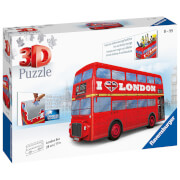 London Bus 3D Jigsaw Puzzle (216 Pieces)