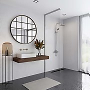Wetwall Elite Post Formed Shower Wall Panel Artico 2420x1200x10mm