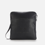 Armani Exchange Men's Flat Cross Body Bag - Black