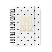 Kate Spade New York 17 Month Spiral Planner - Black Dot