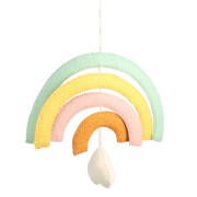Fiona Walker England Natural Pastel Rainbow Mobile
