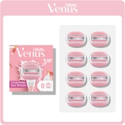 Venus ComfortGlide Spa Breeze Razor Blades, 8 Pack
