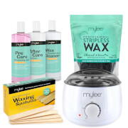Mylee Charcoal and Green Tea Stripless Wax Kit