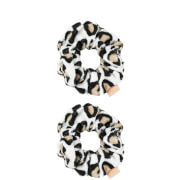 Elastici per Capelli Shower Microfibre- Leopard Print The Vintage Cosmetic Company (2 Pack)