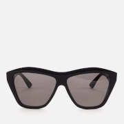 Bottega Veneta Women's Oversized Acetate Sunglasses - Black