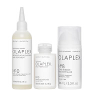 Olaplex No.0, No.3 and No.8 Bundle (Worth $90.00)