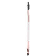 Brosse duo à sourcils blanc et or Brushworks