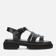 Kurt Geiger London Women's Birdie Leather Chunky Sandals - Black