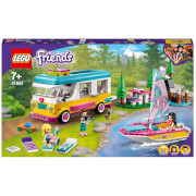 LEGO Friends Le camping-car et le voilier de la forêt (41681)