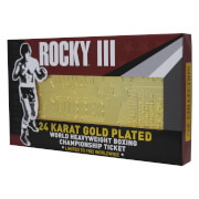 Rocky - 24K Gold Plated Fight Ticket Rocky V Clubber Lang