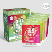 Caixa de Variedades de Proteína Vegana Clear