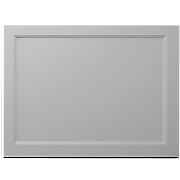 Savoy Bath End Panel 750mm - Gun Metal Grey