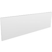 Portfolio Gloss 1800mm Bath Side Panel - White