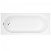 Colorado White Premiercast Single Ended Straight Bath - 1600 x 700mm