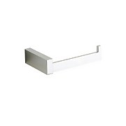 Square Chrome Toilet Roll Holder