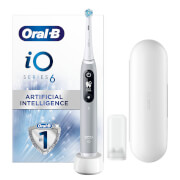 Oral-B iO6 Grey Opal Electric Toothbrush with Travel Case