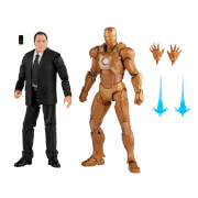 Hasbro Marvel Legends Series 6-inch Happy Hogan and Iron Man Mark 21 Action Figure 2 Pack