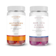 Myvitamins Gummy Bundle (Hair, Skin and Nail + Multivitamins)