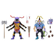 NECA Teenage Mutant Ninja Turtles Antrax and Scumbug 2-Pack 7 Inch Action Figures TMNT Cartoon
