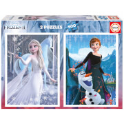 Disney Frozen 2-in-1 Jigsaw Puzzles (500 Pieces)
