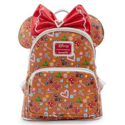 Loungefly Disney Ginger Bread Aop Mini Backpack Headband Set