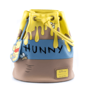 Loungefly Disney Winnie The Pooh 95th Anniversary Honeypot Convertible Bucket Backpack