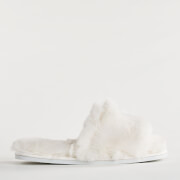 KARL LAGERFELD Women's Salotto II Slide Slippers - White
