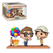 Disney Pixar Up Carl & Ellie with Balloon Cart EXC Funko Pop! Moment