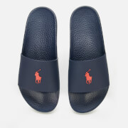 Polo Ralph Lauren Men's Slide Sandals - Navy/Red PP