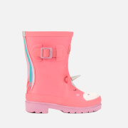 Joules Girls' Unicorn Wellies - Pink
