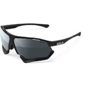 Scicon Aerocomfort XL Road Sunglasses - Black Gloss/SCNPP Multimirror Silver