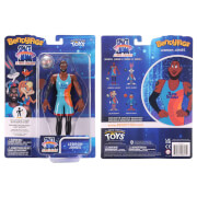 Noble Collection Space Jam: A New Legacy Lebron James BendyFig 7.5 Inch Action Figure