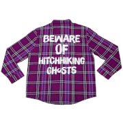 Cakeworthy Haunted Mansion Hitchhiking Ghosts Flannel