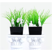 Mini Plant Pot Statues