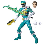 Hasbro Power Rangers Lightning Collection Dino Charge Green Ranger Action Figure