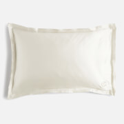 ESPA Home Oxford Edge Silk Pillowcase - Pearl White