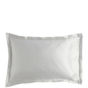 ESPA Home Oxford Edge Silk Pillowcase - Moonlight Grey