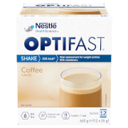 OPTIFAST Shakes - Coffee - 1 Month Supply (32 Sachets)