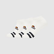 Melna 3Pk Sneakersocken Weiß