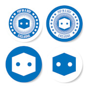 Pop In A Box Round Coaster Set